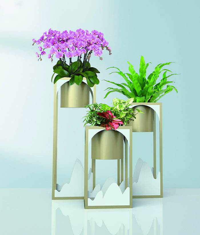 室内租赁组合花箱