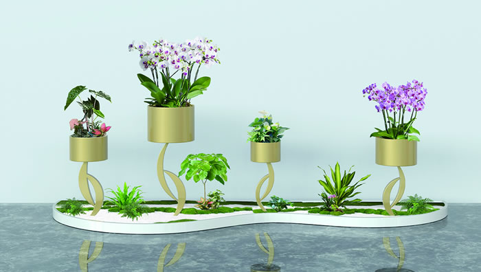 室内租赁组合花箱